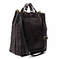 ICONIC MARCO LEATHER WORK CARRIER BAG IN GRIGIO
