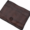 LEATHER CARD HOLDER IN MORO