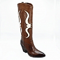 CLEO TALL TOSCANO WITH WHITE LONGHORN INLAY