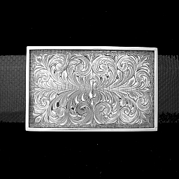 ZAPATA 1813 ENGRAVED TROPHY SQUARE WIRE BORDER.