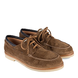 BOATHOUSE SUEDE LOAFER IN SANDALO