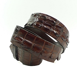 HORNBACK GATOR TAIL BELT, BLK, 34