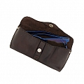 LEATHER EYEGLASS CASE IN MORO BROWN