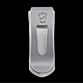 INDIAN HEAD NICKEL STERLING SILVER SCROLLS MONEY CLIP