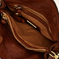ADA LATCH FRONT SHOULDER BAG IN COGNAC
