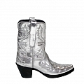 ANNIE OAKLEY SILVER BOOTS 6