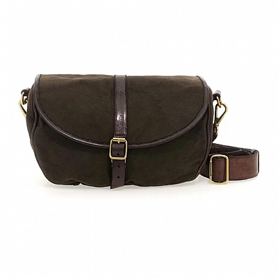 WILLY’S MILITARY CANVAS CROSSBODY SATCHEL IN MORO