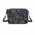 CAMO CANVAS BOWLING BAG IN BLUE/DK GREY