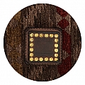 PATRICIA KILIM SHOPPING BAG IN BROWN & BORDEAUX