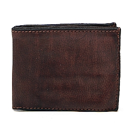 BIFOLD LEATHER WALLET IN MORO