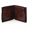 BIFOLD LEATHER WALLET IN MORO