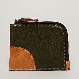 HALF-ZIP WALLET