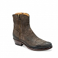 CHADWICK CHOCOLATE WASHED SUEDE ZIP