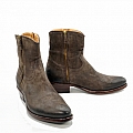 CHADWICK CHOCOLATE WASHED SUEDE ZIP