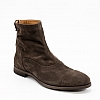 JASON REAR ZIP IN ESPRESSO SUEDE