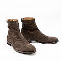 JASON REAR ZIP IN ESPRESSO SUEDE