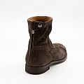 JASON REAR ZIP IN ESPRESSO SUEDE