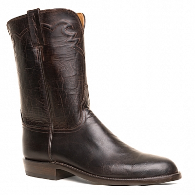 MENS MAD DOG ROPER BOOTS IN CHOCOLATE