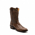 MEN’S CAFE AMERICANO OSTRICH ROPER STYLE BOOTS