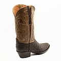 MIDLAND BURNISHED CAIMAN BELLY CORDED MIL WESTERN BOOTS