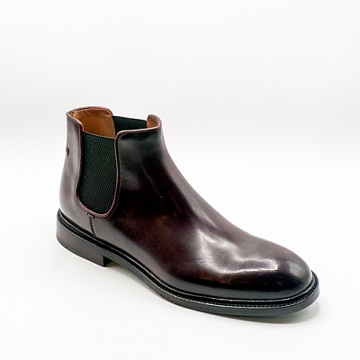 SHELL CORDOVAN CHELSEA BOOT IN OXBLOOD