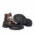 TREVOR LACE UP HIKER IN MORO BROWN