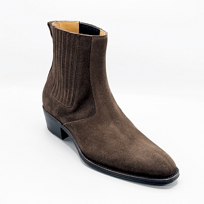WINCHESTER CLASSIC SUEDE MEN’S CHELSEA IN CHOCOLATE