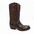 AGNES LADIES TUFFATO BURGUNDY WESTERN