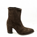 ANDROMEDA CHOC SUEDE ANKLE BOOT