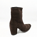 ANDROMEDA CHOC SUEDE ANKLE BOOT