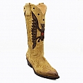 FREYA EAGLE FLAME OVERLAY SUEDE WESTERN