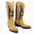 FREYA EAGLE FLAME OVERLAY SUEDE WESTERN
