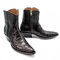 LA CALAVERA TOOLED SKULL ZIP BOOT