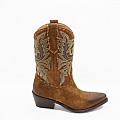 TUFF LEONA LACED CIGAR SUEDE W VELOUR STITCH