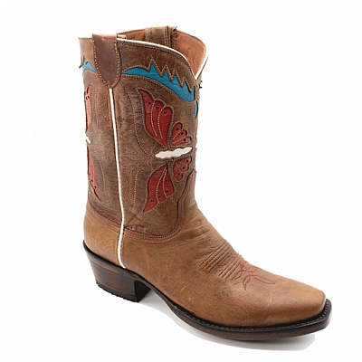 OJAI TAN MAD DOG GOAT BUTTERFLY SHORTY V TOE