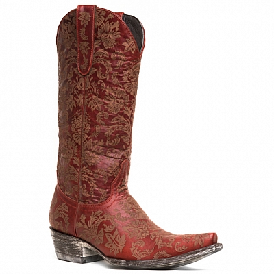 WOMENS NADIA BOOTS IN RED