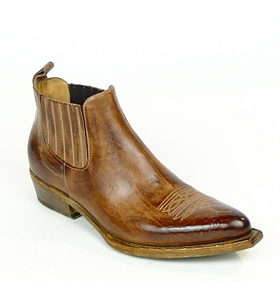 ZENA CUOIO CHELSEA BOOT IN WHISKEY