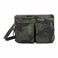 CAMO NYLON CROSSBODY MINI BRIEFCASE