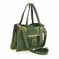 CORA STUDDED SEAM MED SHOPPER IN LAKE