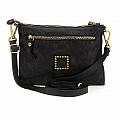 CROSSBODY FLAT POUCH FRONT ENVELOPE POCKET IN BLACK