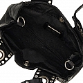 DAFNE MINI DECORATED HANDBAG IN BLACK