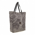 FILODENDRO XL CANVAS SHOPPER IN GRIGIO