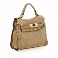 GINERVA MINI LATCH CROSSBODY IN ICE