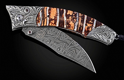 CONTOUR UNITED FOSSIL MAMMOTH TOOTH FOLDING KNIFE