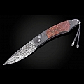 DINOTOPIA  FOSSIL DINOSAUR BONE + DAMASCUS FOLDING KNIFE
