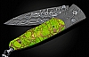 GENTAC MOJAVE GREEN TURQUOISE FOLDING KNIFE