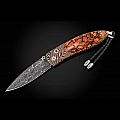 MONARCH APPLE VALLEY FOSSIL CORAL FOLDING KNIFE