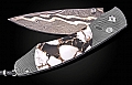 SPEARPOINT DESERT TIDE BUFFALO TURQUOISE FOLDING KNIFE