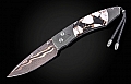 SPEARPOINT DESERT TIDE BUFFALO TURQUOISE FOLDING KNIFE