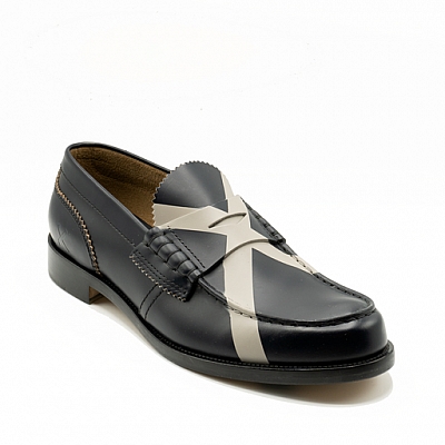 ANITQUE MIDNIGHT X GREY LOAFERS